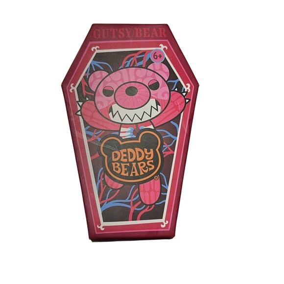 DEDDY BEARS Mini Scary Bear Series 3 Gutsy Bear 5" Plush New In Box - Picture 1 of 3